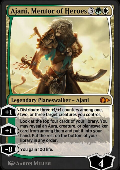 Ajani, Mentor of Heroes